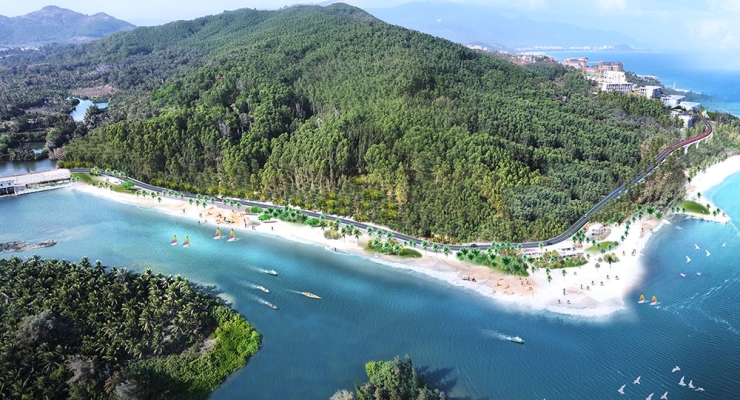 陵水县滨河北水口岭至春澜香水驿站段公路项目（水口大桥）项目