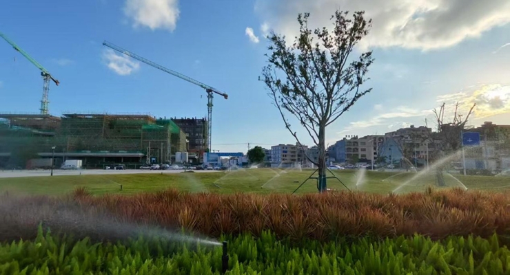 新村镇2016-07、08、09、10号地块项目配套新村邻里便民服务设施（绿化部分）