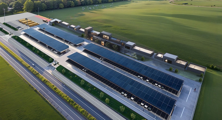 中心大道停车场